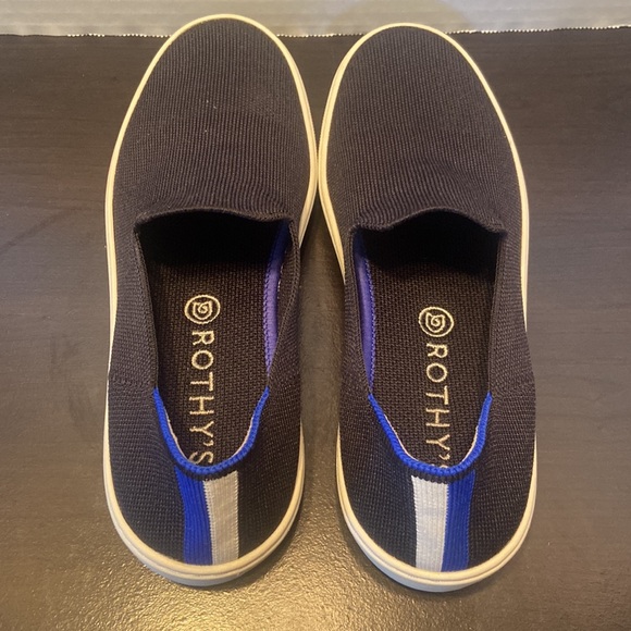 Rothy’s The Sneakers Black Knit Size 7 - Picture 6 of 15